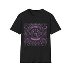Scorpio Celestial Gothic Crest T-Shirt – Mystical Zodiac Astrology Graphic Tee | Dark Fantasy Emblem Shirt | Scorpio Horoscope Gift