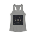 Celestial Moon Phases Tank Top – Lunar Cycle & Full Moon Graphic Tank | Mystical Night Sky Astrology Summer Top | Moon Lover Gift