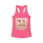 Taurus Kawaii Cow Tank Top – Cute Zodiac Astrology Graphic Tank | Pastel Celestial Farm Animal Summer Top | Taurus Horoscope Gift