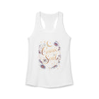 Cosmic Soul Tank Top – Celestial Galaxy Typography Graphic Tank | Moon & Stars Inspirational Summer Top | Astrology Lover Gift
