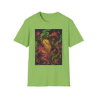 Melting Pocket Watch T-Shirt – Cannabis and Magic Mushroom Graphic Tee | Trippy Surreal Time Warp Shirt | Enchanted Haze Gift