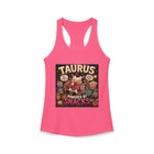 Taurus Powered By Snacks Tank Top – Funny Zodiac Bull Graphic Tank | Cute Astrology Food Meme Sleeveless Shirt | Taurus Horoscope Gift