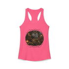Rain Outside Stories Inside Tank Top – Cozy Book Lover Graphic Tank | Moody Reading Aesthetic Summer Top | Literary Gift from The Bookworm’s Hideaway