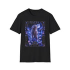 Pisces Celestial Moon Goddess T-Shirt – Mystical Zodiac Astrology Graphic Tee | Cosmic Fantasy Water Sign Shirt | Pisces Horoscope Gift