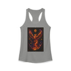 Celestial Phoenix Tank Top – Fiery Cosmic Bird Graphic Tank | Mystical Rising Phoenix Fantasy Summer Top | Moonstruck & Stardusted Gift