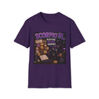 Scorpio Plotting Nothing, Probably T-Shirt – Funny Zodiac Astrology Graphic Tee | Celestial Meme Shirt | Scorpio Horoscope Gift