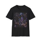 Virgo Celestial Magic Altar T-Shirt – Mystical Zodiac Astrology Graphic Tee | Witchy Moon Magic Fantasy Shirt | Virgo Horoscope Gift