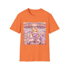 Kawaii Corgi Carousel T-Shirt – Cute Pastel Carnival Dog Graphic Tee | Whimsical Merry-Go-Round Shirt | Cutiecore Gift for Dog Lovers