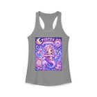 Pisces Kawaii Mermaid Girl Tank Top – Cute Zodiac Astrology Graphic Tank | Pastel Celestial Fantasy Mermaid Summer Top | Pisces Horoscope Gift