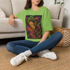 Melting Pocket Watch T-Shirt – Cannabis and Magic Mushroom Graphic Tee | Trippy Surreal Time Warp Shirt | Enchanted Haze Gift