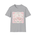 Kawaii Bunny Tea Party T-Shirt – Cute Pastel Rabbit Bubble Tea Graphic Tee | Sweet Tea Time Animal Shirt | Cutiecore Gift
