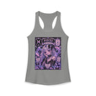 Pisces Pastel Goth Girl Tank Top – Cute Zodiac Astrology Graphic Tank | Celestial Gothic Anime Summer Top | Pisces Horoscope Gift