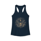 Moonlit Ocean Tank Top – Celestial Sea & Full Moon Graphic Tank | Dreamy Night Sky Coastal Summer Top | Moon Lover Gift