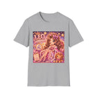 Leo Kawaii Princess T-Shirt – Cute Zodiac Astrology Graphic Tee | Pastel Celestial Chibi Lion Shirt | Leo Horoscope Gift