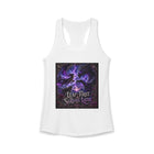 Leap First, Survive Later Tank Top – Dragon Fantasy Graphic Tank | Epic Adventure Quote Summer Top | Fangs & Fairy Tales Gift