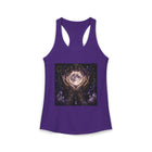 Celestial Moon Magic Tank Top – Mystical Hands & Glowing Full Moon Graphic Tank | Enchanted Fairycore Summer Top | Fairy Dust & Moonbeams Gift