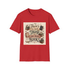 There's No Such Thing as Too Many Books T-Shirt – Funny Book Lover Graphic Tee | Cute Literary Quote Shirt | Reader Gift from The Bookworm’s Hideaway