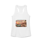 Coastal Road Trip Tank Top – Vintage Beach Van Graphic Tank | Retro Ocean Sunset Summer Top | Coastal Adventure Gift