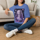 Kawaii Ghost Girl T-Shirt – Pastel Goth Cute Ghost Tee with Hearts, Bows & Spooky Aesthetic