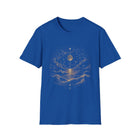 Moonlit Ocean T-Shirt – Celestial Sea & Full Moon Graphic Tee | Dreamy Night Sky Coastal Fantasy Shirt | Moon Lover Gift