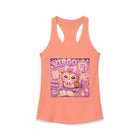 Virgo Kawaii Owl Tank Top – Cute Zodiac Astrology Graphic Tank | Pastel Celestial Book Lover Owl Summer Top | Virgo Horoscope Gift