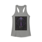 Destined for Chaos Tank Top – Dragon and Dagger Fantasy Graphic Tank | Dark Gothic Sword Summer Top | Fangs & Fairy Tales Gift