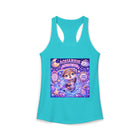 Aquarius Kawaii Sea Otter Tank Top – Cute Zodiac Astrology Graphic Tank | Pastel Celestial Ocean Animal Summer Top | Aquarius Horoscope Gift