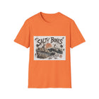 Salty Bones T-Shirt – Pirate Shipwreck Skeleton Beach Graphic Tee | Vintage Coastal Skull Shirt | Nautical Summer Gift