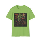Puff Past the Fear T-Shirt – Cannabis and Magic Mushroom Graphic Tee | Spooky Psychedelic Stoner Shirt | Enchanted Haze Gift