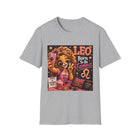 Leo Born To Be Famous T-Shirt – Funny Zodiac Lion Graphic Tee | Cute Astrology Meme Shirt | Leo Horoscope Gift