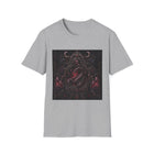 Scorpio Celestial Gothic Crest T-Shirt – Mystical Zodiac Astrology Graphic Tee | Dark Fantasy Emblem Shirt | Scorpio Horoscope Gift