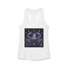 Cancer Celestial Crab Tank Top – Mystical Zodiac Astrology Graphic Tank | Cosmic Moon & Stars Crab Summer Top | Cancer Horoscope Gift
