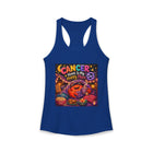 Cancer Home Is My Happy Place Tank Top – Funny Zodiac Crab Graphic Tank | Cozy Astrology Meme Summer Top | Cancer Horoscope Gift