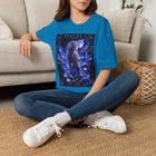 Pisces Celestial Moon Goddess T-Shirt – Mystical Zodiac Astrology Graphic Tee | Cosmic Fantasy Water Sign Shirt | Pisces Horoscope Gift