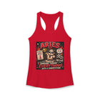 Aries Somehow Turning Everything Into a Competition Tank Top – Funny Zodiac Ram Graphic Tank | Sassy Astrology Meme Summer Top | Aries Horoscope Gift