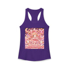 Aries Kawaii Chibi Girl Tank Top – Cute Zodiac Astrology Graphic Tank | Pastel Anime Celestial Summer Top | Aries Horoscope Gift