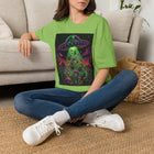 Alien UFO Mushroom T-Shirt – Cannabis and Magic Mushroom Graphic Tee | Psychedelic Sci-Fi Stoner Shirt | Enchanted Haze Gift