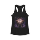 Celestial Moon Magic Tank Top – Mystical Hands & Glowing Full Moon Graphic Tank | Enchanted Fairycore Summer Top | Fairy Dust & Moonbeams Gift