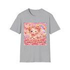 Aries Kawaii Ram T-Shirt – Cute Zodiac Astrology Graphic Tee | Pastel Rainbow Lamb Shirt | Aries Horoscope Gift