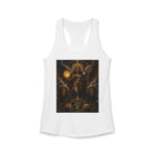 Leo Sun Goddess Tank Top – Mystical Zodiac Astrology Graphic Tank | Celestial Fantasy Fire Sign Summer Top | Leo Horoscope Gift