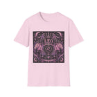 Leo Celestial Lion Crest T-Shirt – Mystical Zodiac Astrology Graphic Tee | Moon & Stars Fantasy Emblem Shirt | Leo Horoscope Gift