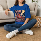 Cancer Crying Is Self Care T-Shirt – Funny Zodiac Crab Graphic Tee | Cute Astrology Meme Shirt | Cancer Horoscope Gift