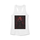 Scorpio Celestial Shadow Priestess Tank Top – Mystical Zodiac Astrology Graphic Tank | Dark Fantasy Moon Magic Summer Top | Scorpio Horoscope Gift