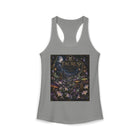 Taurus Enchanted Forest Path Tank Top – Mystical Zodiac Astrology Graphic Tank | Woodland Fantasy Nature Summer Top | Taurus Horoscope Gift