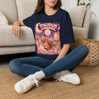 Taurus Kawaii Bull T-Shirt – Cute Zodiac Astrology Graphic Tee | Pastel Celestial Fantasy Bull Shirt | Taurus Horoscope Gift