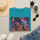 Stoner Sloth T-Shirt – Cannabis and Magic Mushroom Graphic Tee | Trippy Psychedelic Sloth Shirt | Enchanted Haze Gift