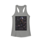 Virgo Celestial Moon Priestess Tank Top – Mystical Zodiac Astrology Graphic Tank | Dark Fantasy Moon Magic Summer Top | Virgo Horoscope Gift