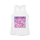 Sagittarius Kawaii Winged Unicorn Tank Top – Cute Zodiac Astrology Graphic Tank | Pastel Celestial Fantasy Unicorn Summer Top | Sagittarius Horoscope Gift