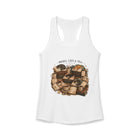 Books Cats & Tea Tank Top – Cozy Cat Lover Bookish Graphic Tank | Reader and Tea Lover Summer Top | Gift from The Bookworm’s Hideaway