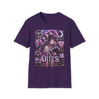 Aries Kawaii Goth Girl T-Shirt – Cute Zodiac Astrology Graphic Tee | Pastel Gothic Celestial Shirt | Aries Horoscope Gift